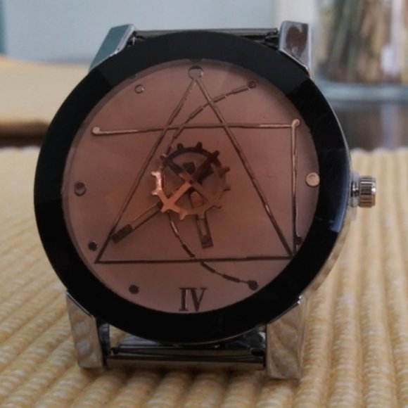 Off Brand Quartz Stainless Steel Watch Unisex - Picture 2 of 4